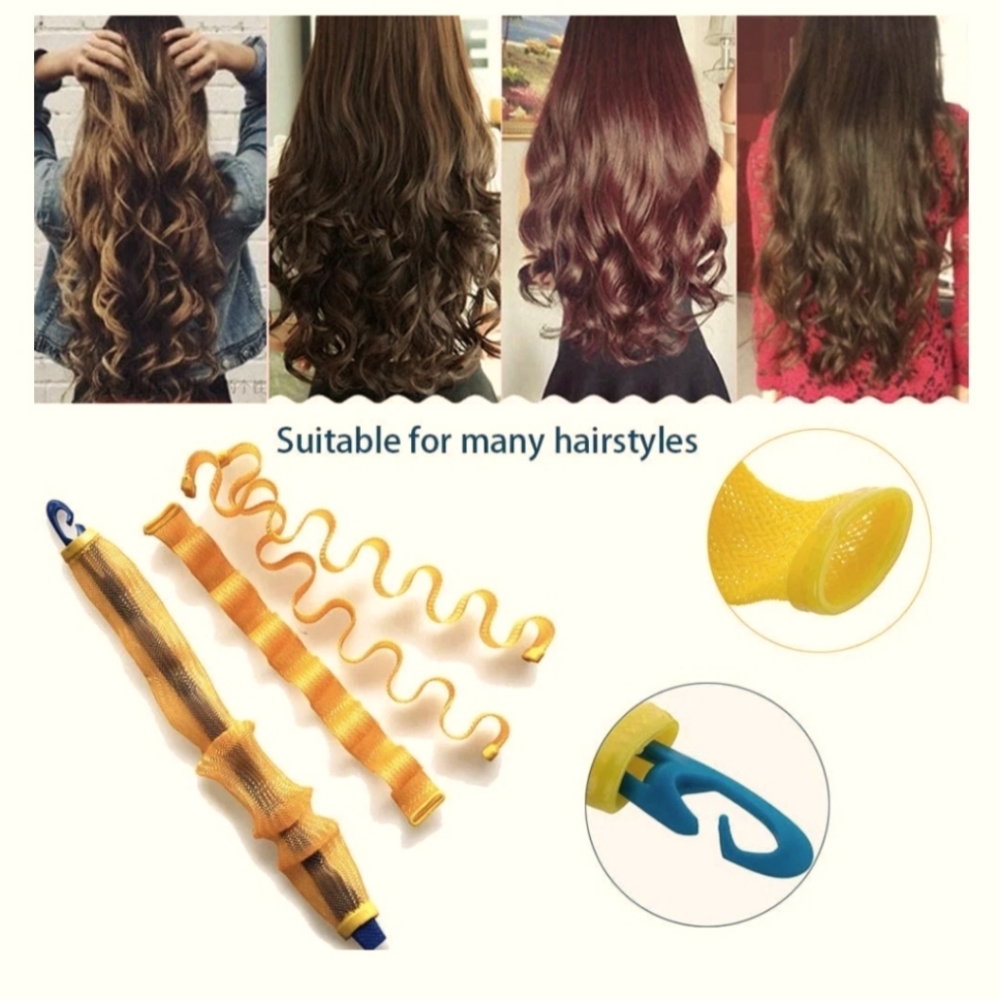 Flexible Hair Curlers - Yellow